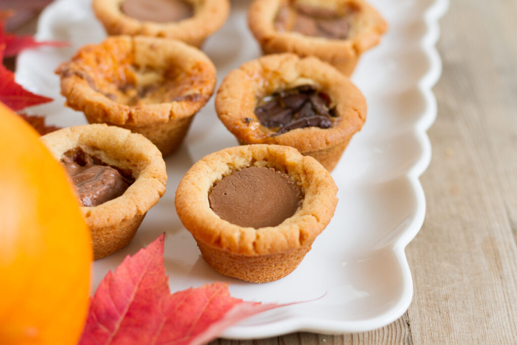 easy and delicious candy bar thumbprint cookies