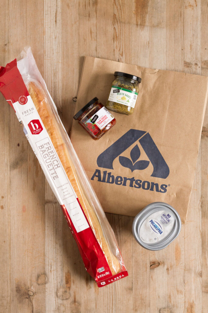 ingredients for a delicious crostini recipe