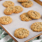 oatmeal cookies loaded with chocolate and toffee bits